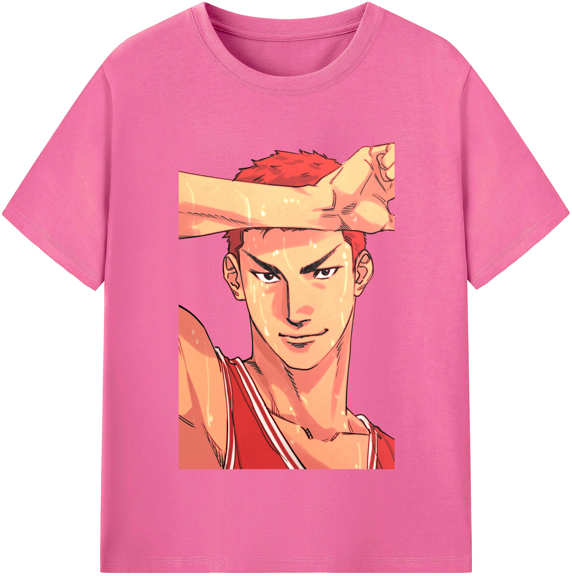 （画像用） SLAM DUNK／スラムダンク レディースカジュアルプリントTシャツ（綿100％）